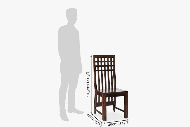 Solid Wood Kuber Dining Set 8 Seater with Chairs