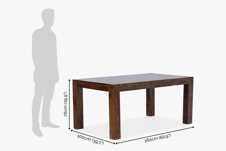 Solid Wood Romeo Dining Set D 6 Seater with Chairs