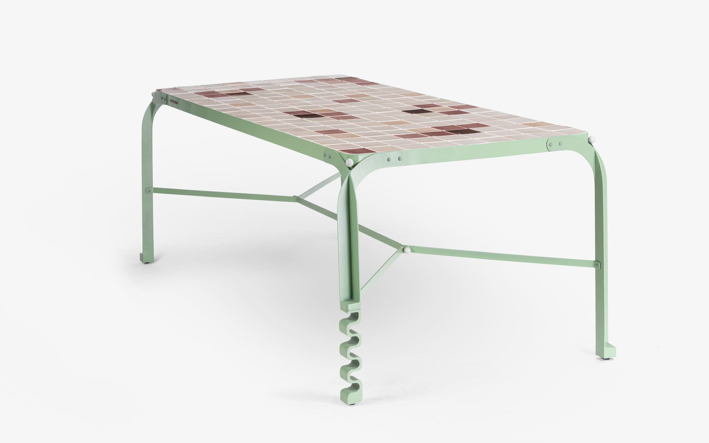 Dastoori Outdoor Dining Table with 6 Chairs