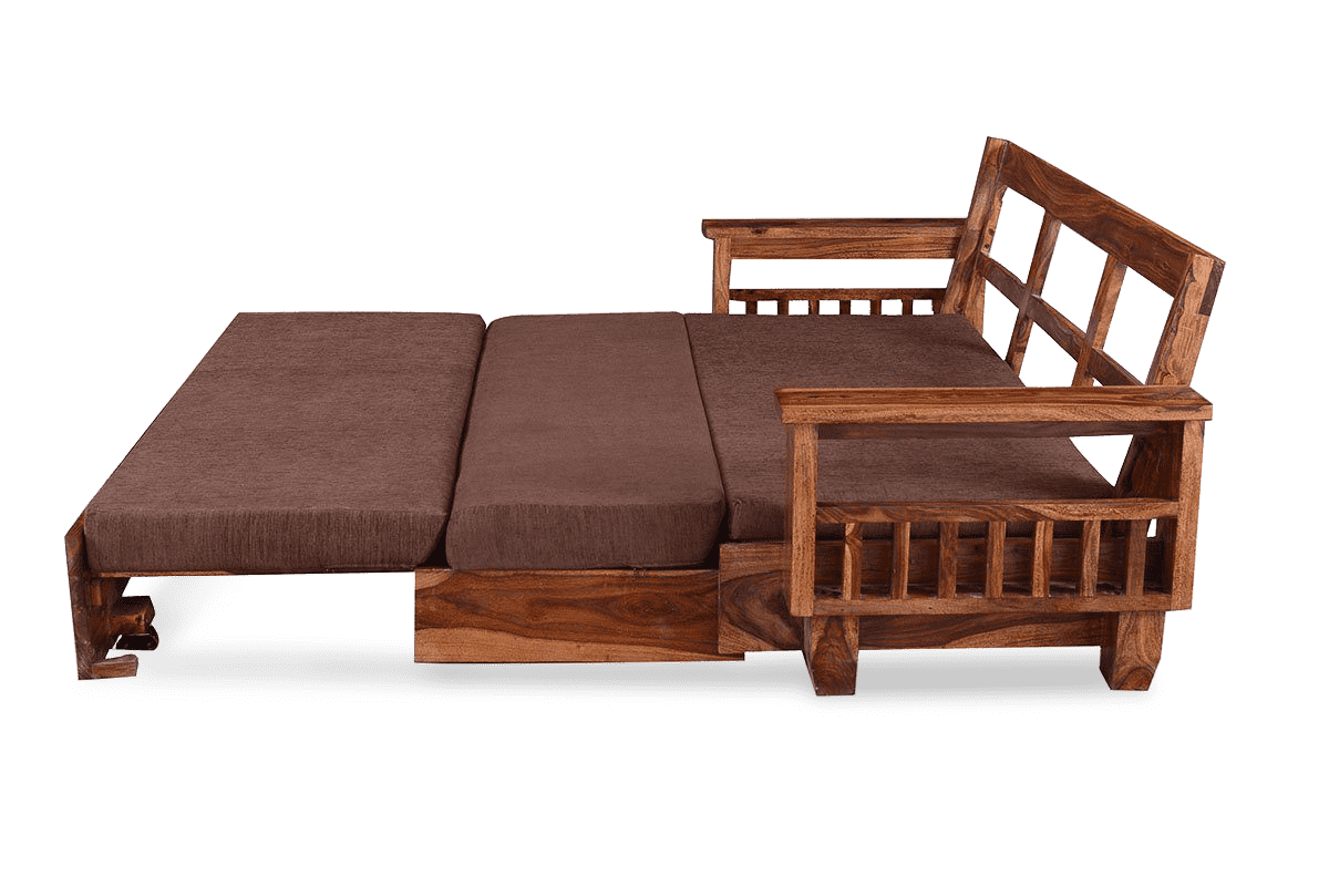 Solid Wood Jodhpur Sofa cum Bed