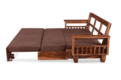 Solid Wood Jodhpur Sofa cum Bed