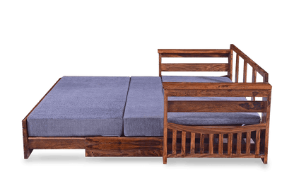 Solid Wood Crew Sofa cum Bed