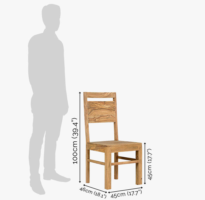 Solid Wood Druple Dining Set 2 & 4 Seater