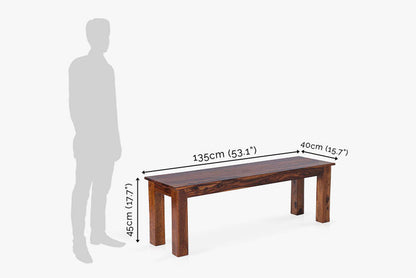 Solid Wood Turner Dining Set ( With Bench & Drawers )