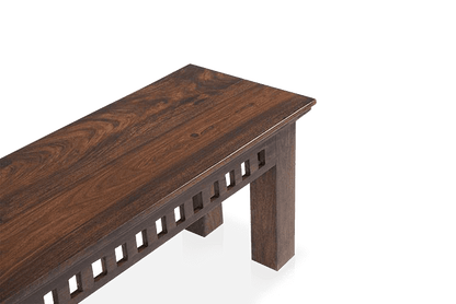 Solid Wood Kuber Dining Set with Bench