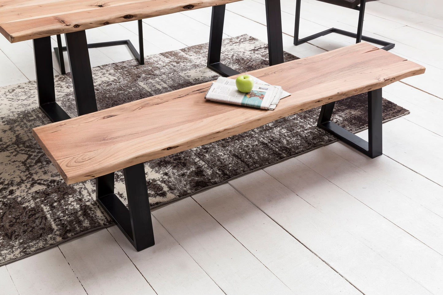 Solid Wood Indiana Live Dining Set