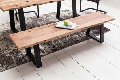 Solid Wood Indiana Live Dining Set