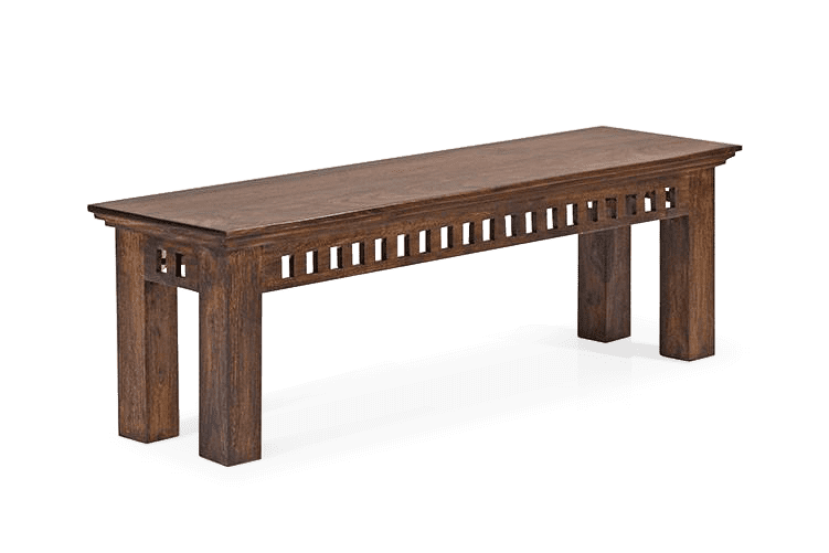 Solid Wood Kuber Dining Set with Bench