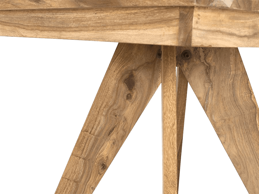 Solid Wood Druple Dining Set 2 & 4 Seater