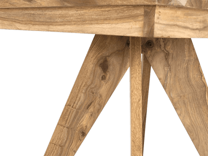 Solid Wood Druple Dining Set 2 & 4 Seater