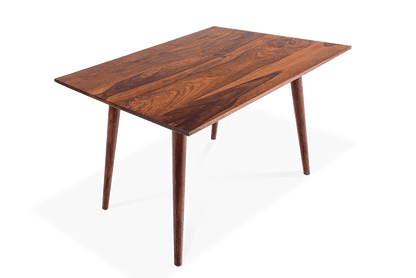 Solid Wood Eva Dining Set 4 Seater with Chairs