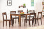 Solid Wood Teffe Dining Set with Bench (6 Seater)