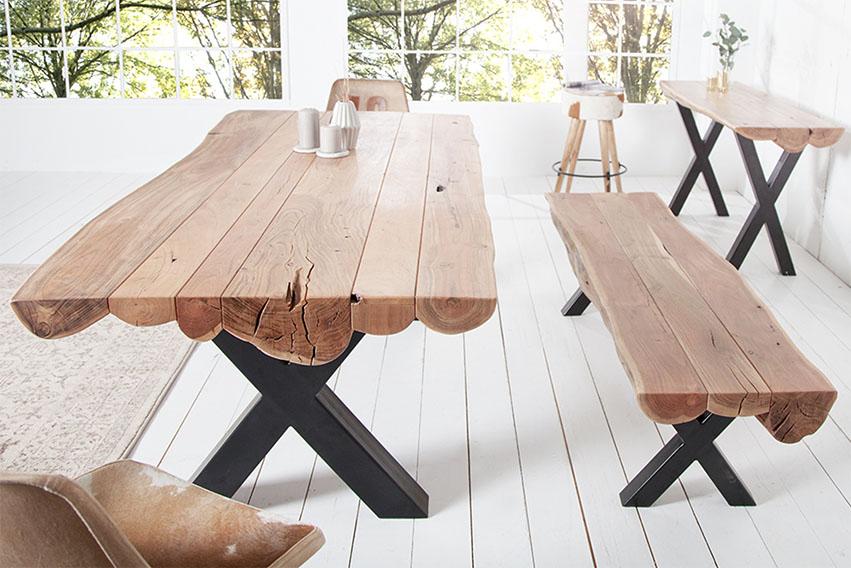 Solid Wood Indiana Thar Dining Set