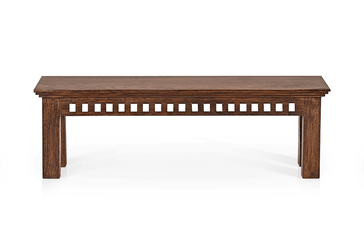 Solid Wood Kuber Dining Set with Bench