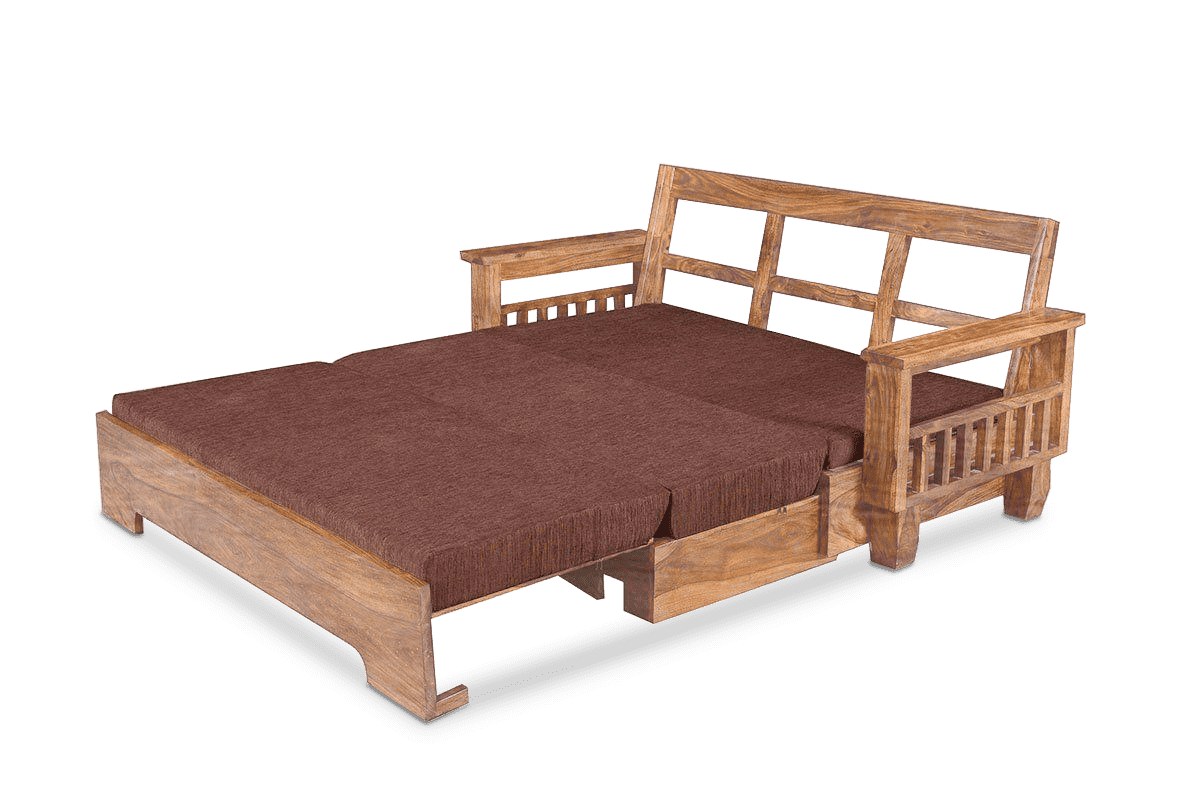 Solid Wood Jodhpur Sofa cum Bed