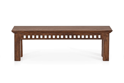 Solid Wood Kuber Dining Set 8 Seater with Bench