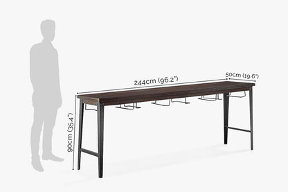 Solid Wood INDIANA Breakfast Dining Table Set 4 Seater