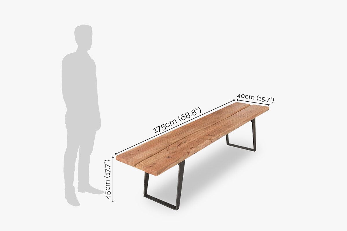 Solid Wood Indiana Tabby Dining Set 6 Seater with Chairs