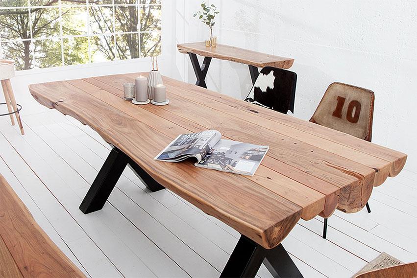 Solid Wood Indiana Thar Dining Set