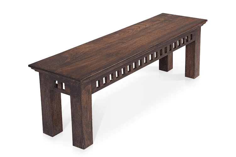 Solid Wood Kuber Dining Set with Bench