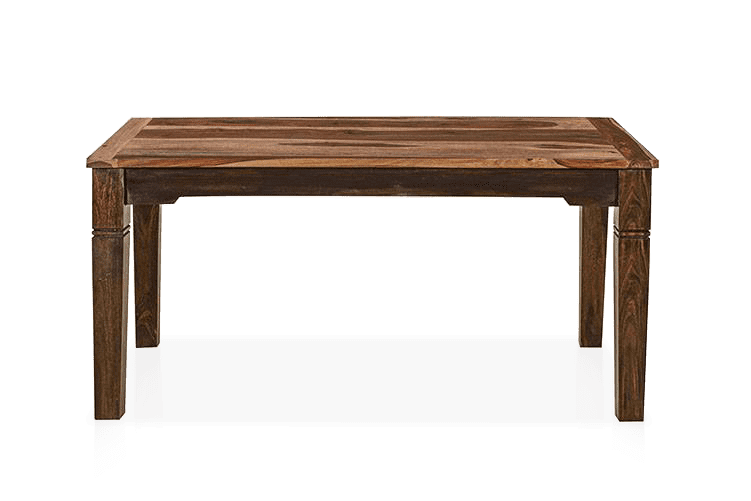 Solid Wood ETER Dining Set 4 Seater with Chairs + Extensions