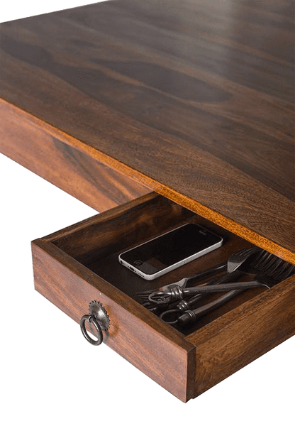 Solid Wood Turner Dining Set ( With Bench & Drawers )