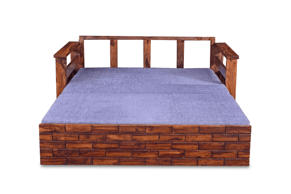 Solid Wood Crew Sofa cum Bed