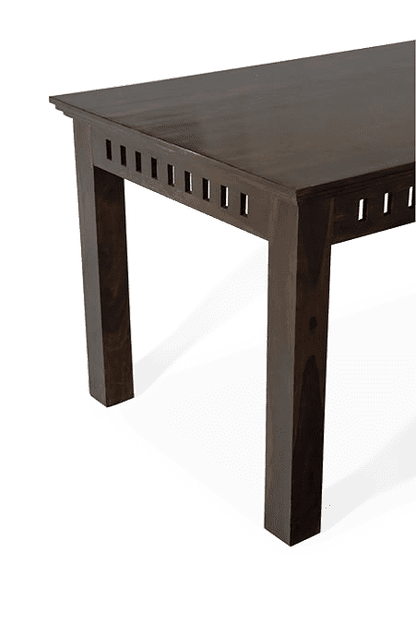 Solid Wood Kuber Dining Set 8 Seater with Chairs