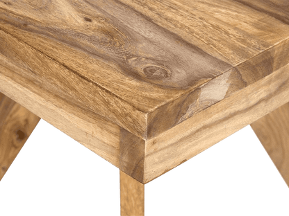 Solid Wood Druple Dining Set 2 & 4 Seater