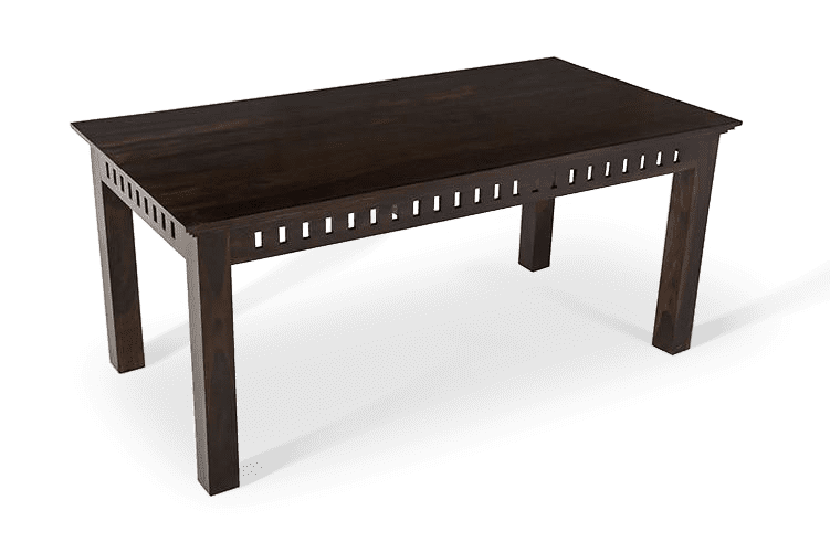 Solid Wood Kuber Dining Set 8 Seater with Chairs
