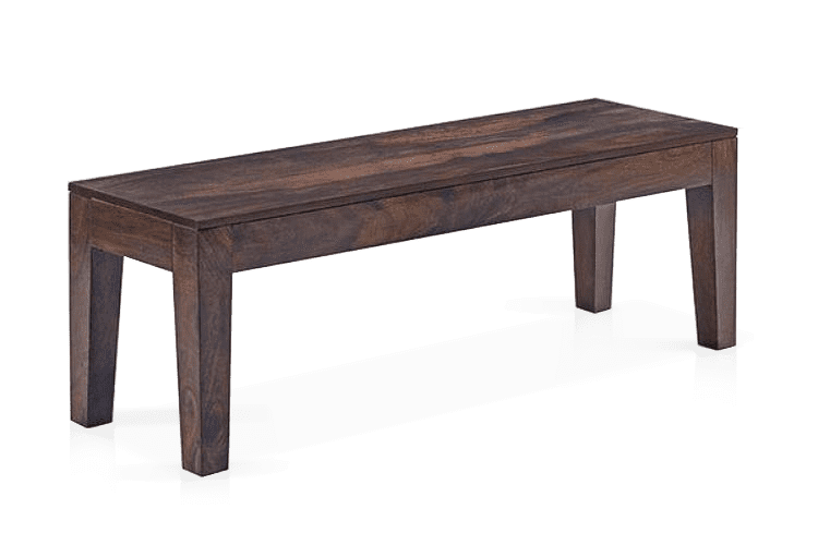 Solid Wood Teffe Dining Set with Bench (6 Seater)