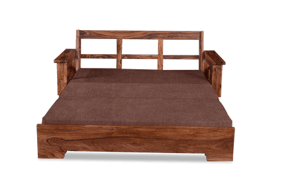 Solid Wood Jodhpur Sofa cum Bed