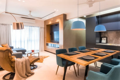 Solid Wood Indiana Tabby Dining Set 6 Seater with Chairs