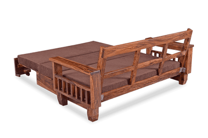 Solid Wood Jodhpur Sofa cum Bed