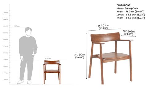 Abacus 4 Seater Dining Set