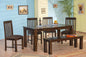 Solid Wood Turner Dining Set ( With Bench & Drawers )