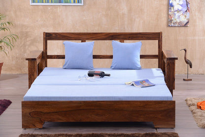 Solid Wood Jodhpur Sofa cum Bed