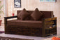 Solid Wood Crew Sofa cum Bed