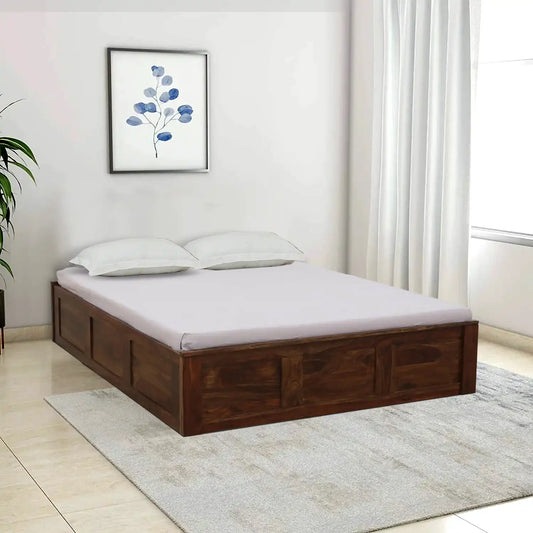 Divyam Sheesham Wood Storage Beds