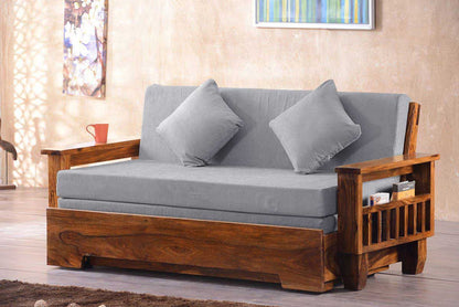 Solid Wood Jodhpur Sofa cum Bed