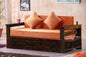 Solid Wood Crew Sofa cum Bed