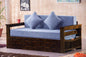 Solid Wood Crew Sofa cum Bed