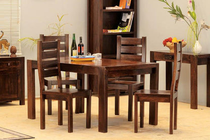 Solid Wood Cubex Dining Set