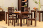 Solid Wood Cubex Dining Set