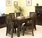 Solid Wood Kuber Dining Set with Bench