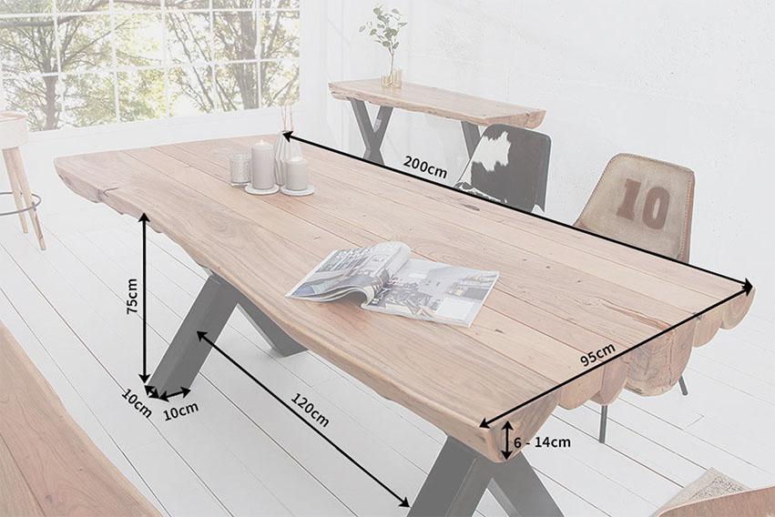 Solid Wood Indiana Thar Dining Set