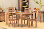 Solid Wood Cubex Dining Set