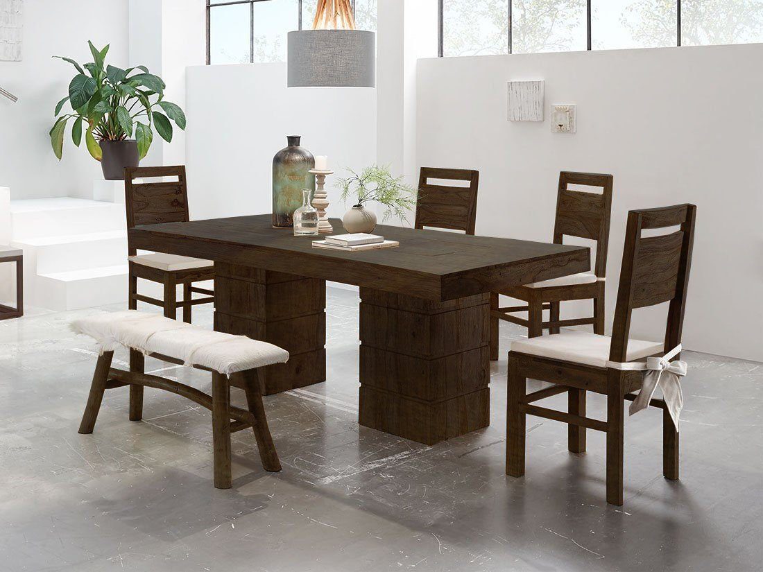 Solid Wood New Frozen Dining Set