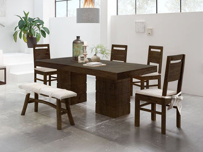 Solid Wood New Frozen Dining Set