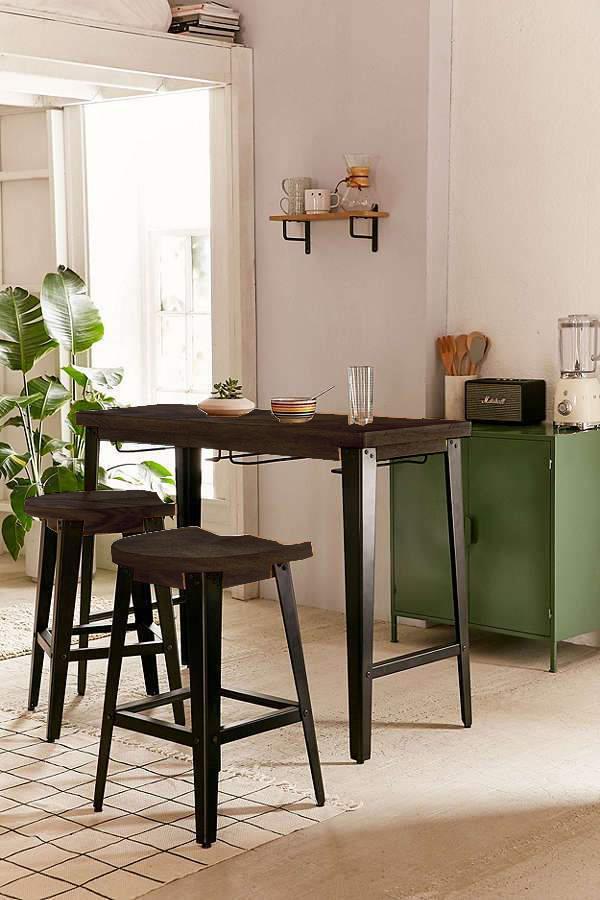 Solid Wood INDIANA Breakfast Dining Table Set 4 Seater